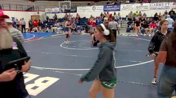 145 lbs Round 3 - Jordyn Gilbert, Tombstone High School vs Karlie Schneider, Sahuaro High School