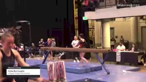 Kylie Burroughs - Women's Group, Midwest Twisters Gymnastics - 2021 Women's Xcel Region 4 Championships