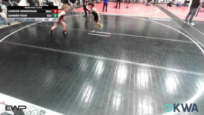 60 lbs Quarterfinal - Lawson Henderson, Spartan Wrestling Fort Smith vs Gunner Fixin, Hulbert