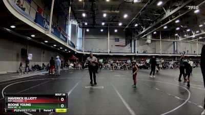 56 lbs Round 8 (10 Team) - Beau McKeown, Mat Assassins vs Josef Rosario, NOVA WC