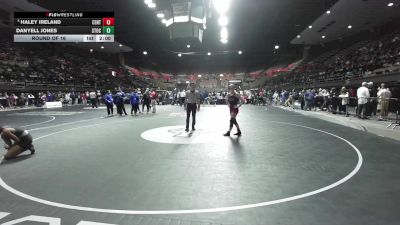 120 lbs Round Of 16 - Haley Ireland, Centennial vs Danyell Jones, Stockdale