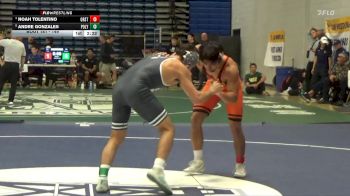 149 lbs Quarterfinal - Andre Gonzales, Cal Poly vs Noah Tolentino, Oregon State