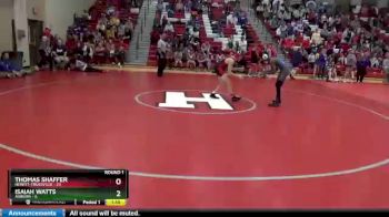 138 lbs Round 1 (10 Team) - Thomas Shaffer, Hewitt-Trussville vs Isaiah Watts, Auburn