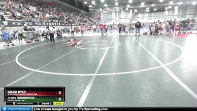 49 lbs Champ. Round 1 - Jacob Byer, Rock Of Redmond Wrestling vs Chris Sverdsten, Silver Valley WC