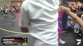 70 lbs Round 4 (6 Team) - Easton Kommick, Ares Black vs Jackson Bish, Ragin Raisins Wrestling Club