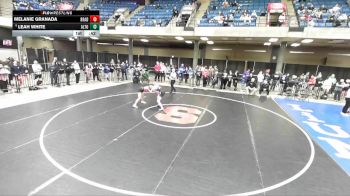 100 lbs 7th Place Match - Leah White, Unattached vs Melanie Granada, Unattached