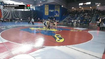 165 lbs Champ. Round 1 - Eli Szlachtianshyn, Saucon Valley vs Justin Ryland, Delaware Military Academy