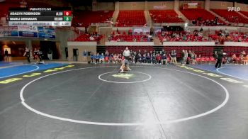 140 lbs Round 1 (16 Team) - Adalyn Robinson, Allen vs Marli Denmark, Northwest Nelson