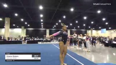 Sloane Blakely - Floor, North Gym #1252 - 2021 USA Gymnastics Development Program National Championships