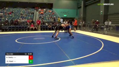 197 lbs Round Of 16 - Ashton Seely, Unattached vs Sawyer Root, The Citadel