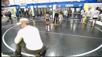 40 lbs Rr Rnd 5 - Braxton Lantz, Cushing Tigers vs Cavon Rogers, Berryhill Wrestling Club