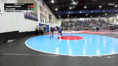 190 Girls Champ. Round 1 - Angelica Murguia, Steele Canyon vs Ella Godby, Liberty Charter