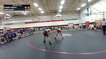 132 lbs Round 1 (6 Team) - Gabriel Trujillo, Rawlins vs Brody Allen, Glenrock