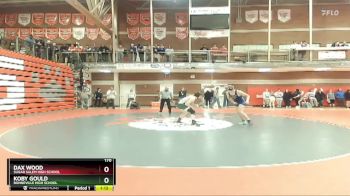 170 lbs Champ. Round 1 - Dax Wood, Sugar Salem High School vs Koby Gould, Bonneville High School