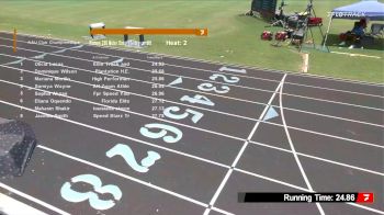 Youth Girls' 200m, Semi-Finals 3 - Age 17-18