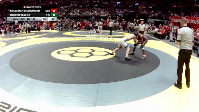 D3-138 lbs Cons. Round 2 - Colten Taylor, Graham Local vs Sulaiman Muhammed, Day. Northridge