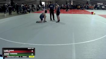 215 lbs Champ. Round 1 - Luke Casas, Owatonna vs Bobby Harding, WEM/JWP