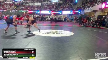 AA - 205 lbs Champ. Round 1 - Conor Leduc, Flathead (Kalispell) vs Isaiah Matosich, Gallatin (Bozeman)