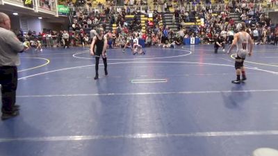 78 lbs Quarterfinal - Caleb Tsikerdanos, Warhawks vs Jayce Frisk, Franklin Regional