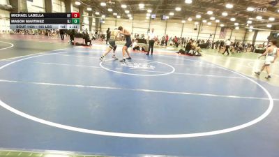 165 lbs 5th Place - Michael LaBella, NY vs Mason Martinez, NJ