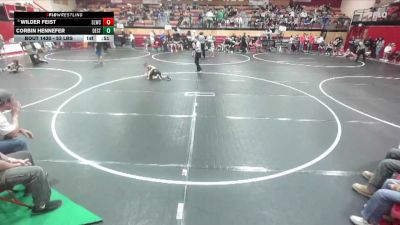 53 lbs Cons. Quarters - Corbin Hennefer, Declo Stingers vs Wilder Feist, Sandpoint Legacy Wrestling Club