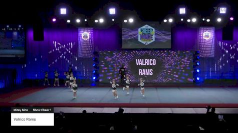 Valrico Rams [2022 Mitey Mite Show Cheer 1] 2022 Pop Warner National Cheer & Dance Championship