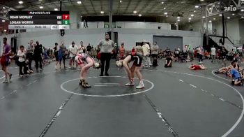 140 lbs Round 2 (4 Team) - Weston Roth, Kardiac Kidz vs Dylan Harshman, The Outsiders