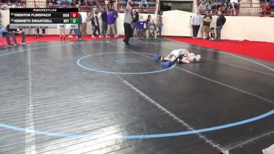 70_B lbs Consi Rd 1 32 #2 - Trenton Flinspach, Cranberry vs Kenneth Swartzell, Mifflin County