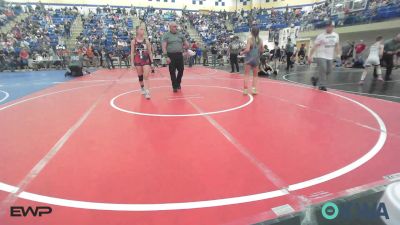 105 lbs Round Of 16 - Izzabela Huddleston, Skiatook Youth Wrestling vs Paityn McCann, Lady Outlaw Wrestling Academy