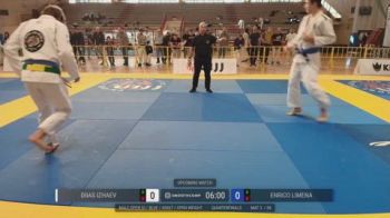 Diias Izhaev vs Enrico Limena 2026 UIJJ TRIESTE BJJ CHALLENGE