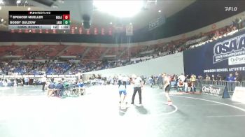 4A Boys 126 lbs Cons. Round 1 - Spencer Mueller, Molalla Boys vs Bobby Gulzow, La Grande Boys