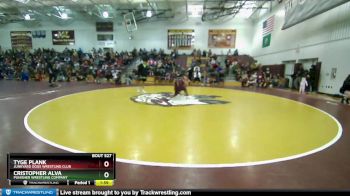 160 lbs Round 2 - Cristopher Alva, Punisher Wrestling Company vs Tyge Plank, Junkyard Dogs Wrestling Club