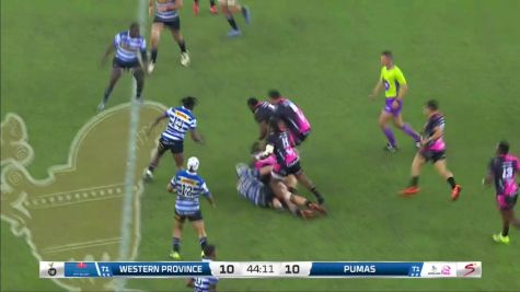 Replay: Western Province vs Pumas | Aug 30 @ 5 PM