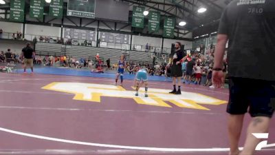 70-80 lbs Cons. Semi - Conrad Barber, Belvidere Bandits vs Luke Schau, Tinley Park Bulldogs WC