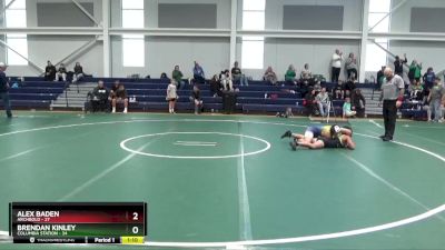 110 lbs Round 5 (6 Team) - Alex Baden, Archbold vs Brendan Kinley, Columbia Station