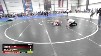 48 lbs Rd# 4- 2:00pm Friday Final Pool - Apollo Hawkins, Mat Assassins vs David J. Villa III, Cali Red