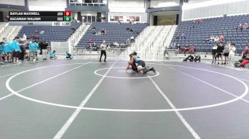 190 lbs Quarters - Daylan Maxwell, Jackson County vs Zacariah Walker, Seckinger