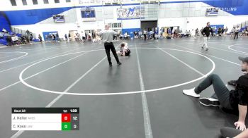 145 lbs Rr Rnd 2 - Jak Keller, Ares Wrestling Club vs Carson Koss, Law (WI)