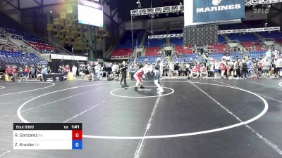 175 lbs Rnd Of 64 - Rolando Gonzalez, GA vs Zachary Kreider, OH