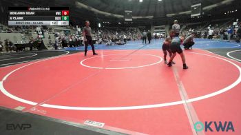 56 lbs Rr Rnd 1 - Benjamin Bear, Woodland Wrestling Club vs JJ Clark, Buck Pride Wrestling