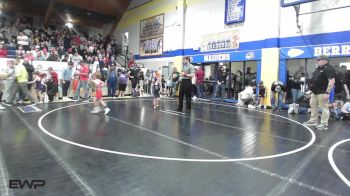 49 lbs Consi Of 8 #1 - Kai Burson, Victory Youth Wrestling vs Warren Walker, Raw