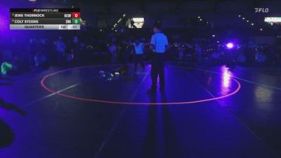 53 lbs Quarters - Colt Steers, Sanderson Wrestling Academy vs Jens Thornock, Box Elder Stingers Wrestling