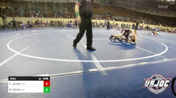 90 lbs Consi Of 16 #2 - Carson Jardot, Perry Wrestling Academy vs Wyatt White, CacheWrestlingClub