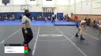 160 lbs Quarterfinal - Richard Garcia, South vs Luke Combs, Frontier