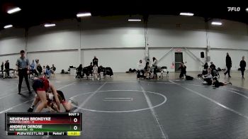 110 lbs Round 2 (4 Team) - Andrew Derose, Mat Warriors vs Nehemiah Brondyke, Marlton Chiefs