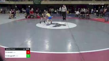 56 lbs Quarterfinal - Gavin Arnold, Clayton vs Ryker Burggraff, Ocean View