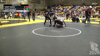 153 lbs Semifinal - Wyatt Walbeck, Clark vs Mikey Vargas, Team Coalinga