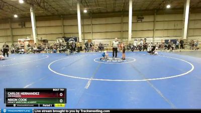 75 lbs Champ. Round 1 - Nixon Cook, Legacy Wrestling Academy vs Carlos Hernandez, 208 Badgers