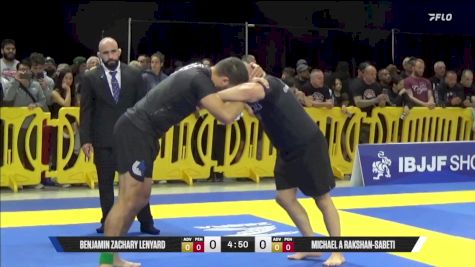Michael A Rakshan-Sabeti vs Benjamin Zachary Lenyard 2025 Pan IBJJF Jiu-Jitsu No-Gi Championship