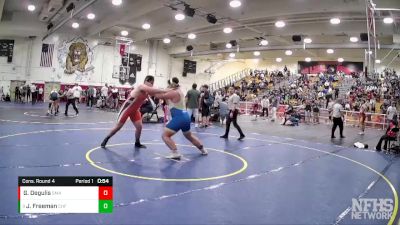 285 lbs Cons. Round 4 - Jason Freeman, Chaffey vs Grant Degulis, Santa Margarita